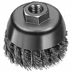 3" Knot Wire Cup Brush - Carbon